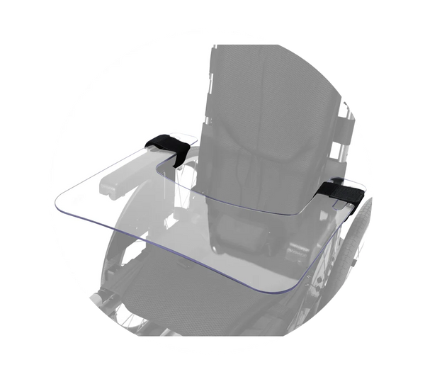 BRACKET SET (REQUIRED FOR FOR WHEELCHAIR TRAY TRANSPARENT)