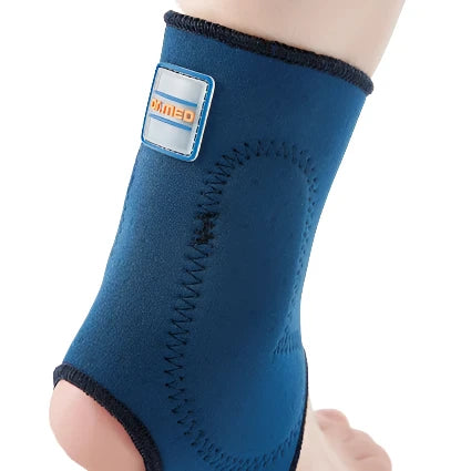 Maximize ankle support & comfort with our premium Ankle Sleeve with Buttress Pads! Ideal for injury recovery and prevention.