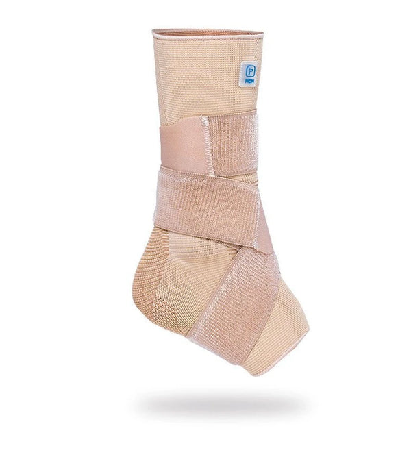 Experience superior ankle support with Aqtivo Skin Ankle Brace with Silicone Insert - perfect for injury recovery and daily protection!