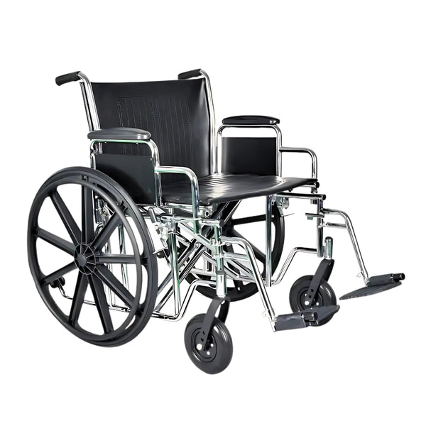 24 inches Extra-Wide Manual Bariatric Wheelchair