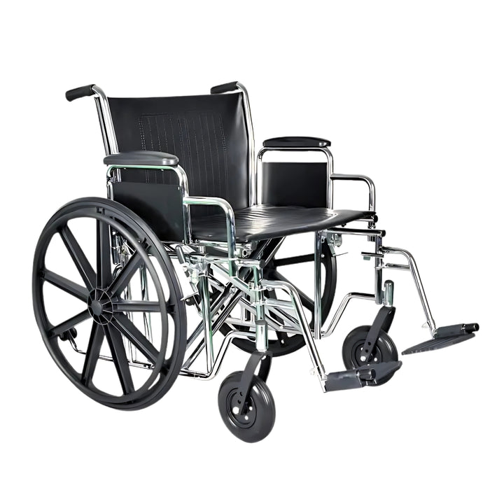 24 inches Extra-Wide Manual Bariatric Wheelchair