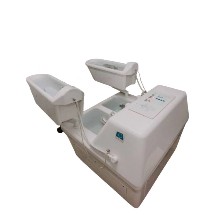 Discover the benefits of our state-of-the-art Four-Chamber Bath for electro-galvanic treatments. Enhance your therapy with precision and comfort. Explore more today!