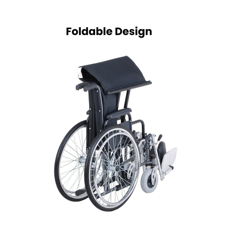28 Inch Heavy Duty Foldable Manual Bariatric Wheelchair with 318KG Weight Capacity