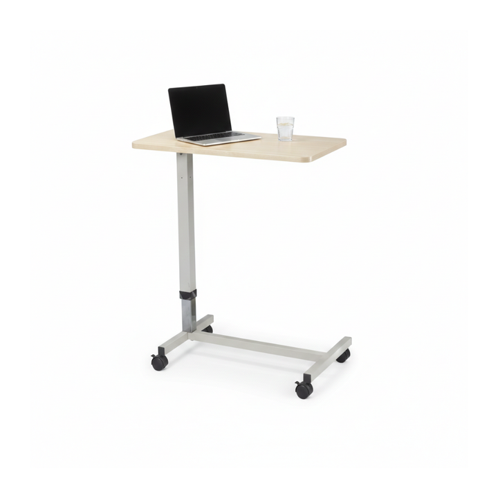 Buy Height Adjustable Overbed Table with Wheels in UAE – Health Mart UAE