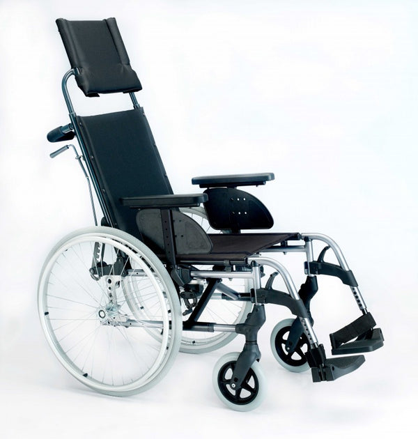 Adjustable Comfort Wheelchair with footrest and adjustable tilt