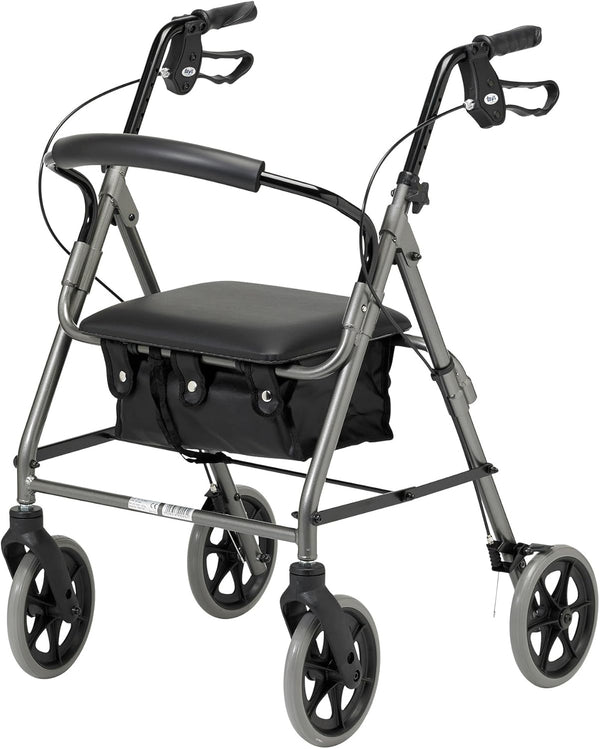 ROLLATOR DAYS QUICK FOLD SILVER