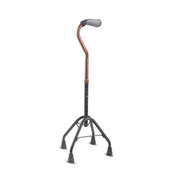 Medical Quad Walking Cane with four feet