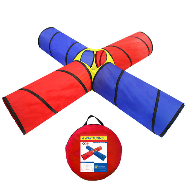 SnuzzleMart Toddler Tunnel Play Tent 4 ways