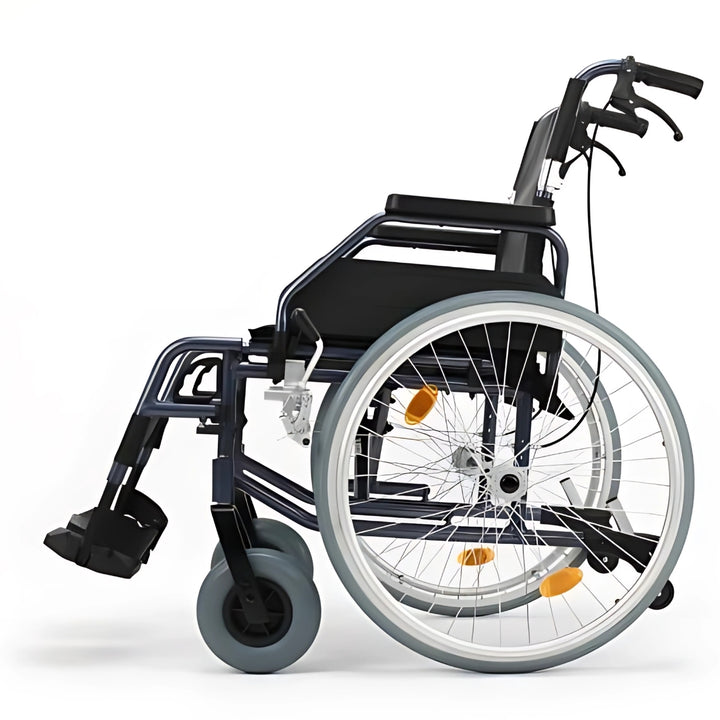 Aluminum Bariatric Wheelchair with 22 Inches Wide Seat