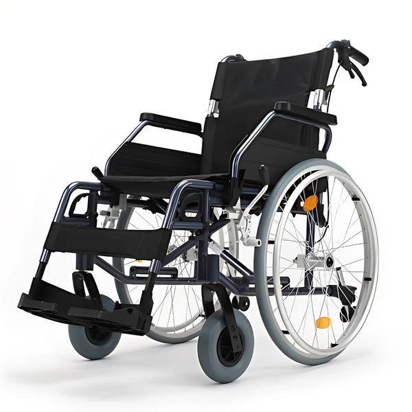 Aluminum Bariatric Wheelchair with 22 Inches Wide Seat