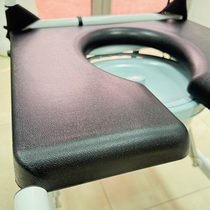 Aluminum Tilting Commode Chair