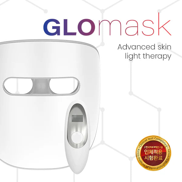 Glomask a Blue, Red and Near Infrared Light Therapy Mask