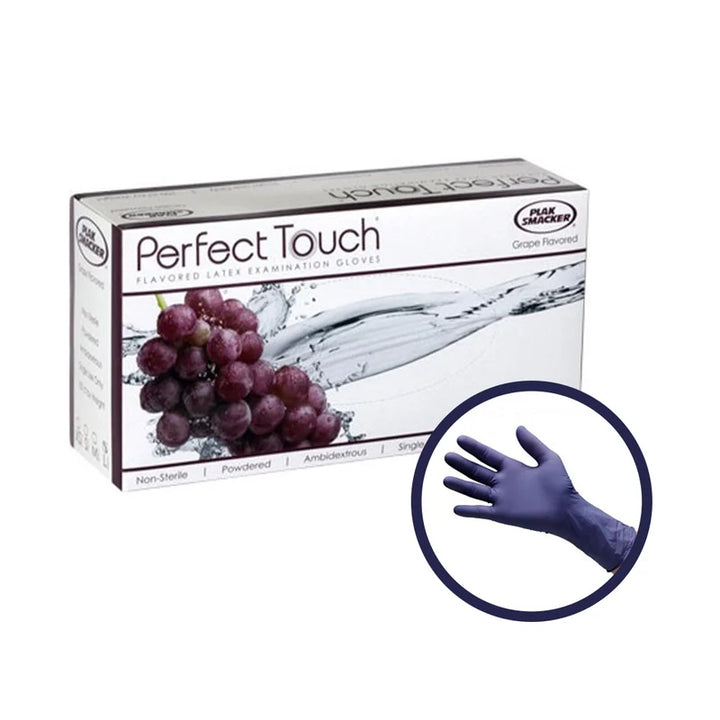 Grape Flavored Latex Exam Gloves