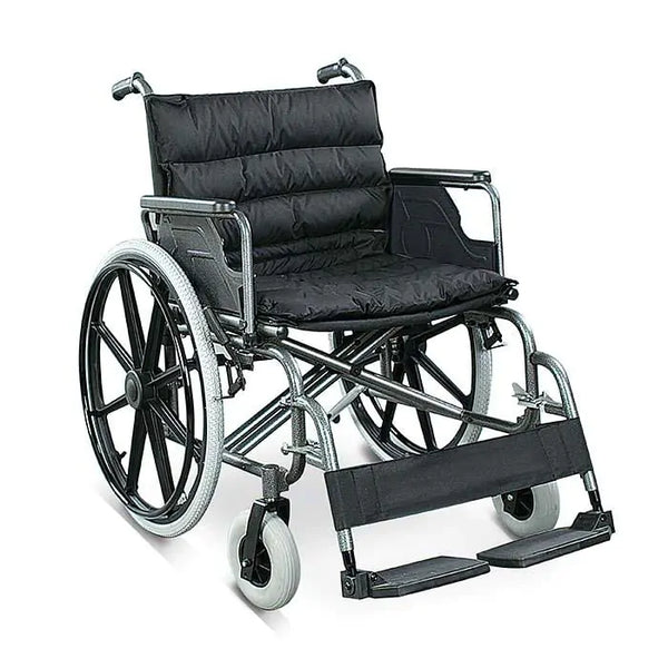 Heavy-Duty Steel Manual Bariatric Wheelchair 24 inch seat