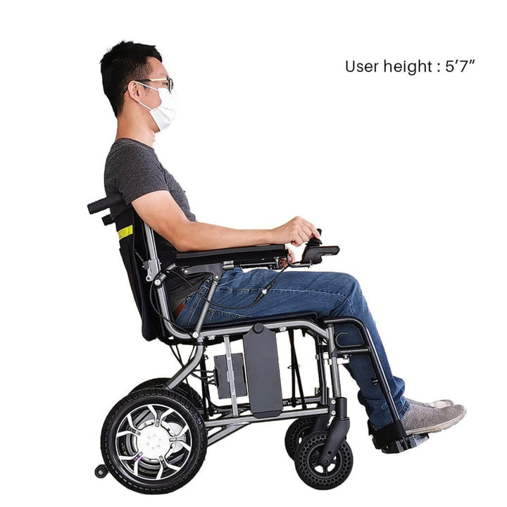 Heavy Duty Electric Foldable wheelchair