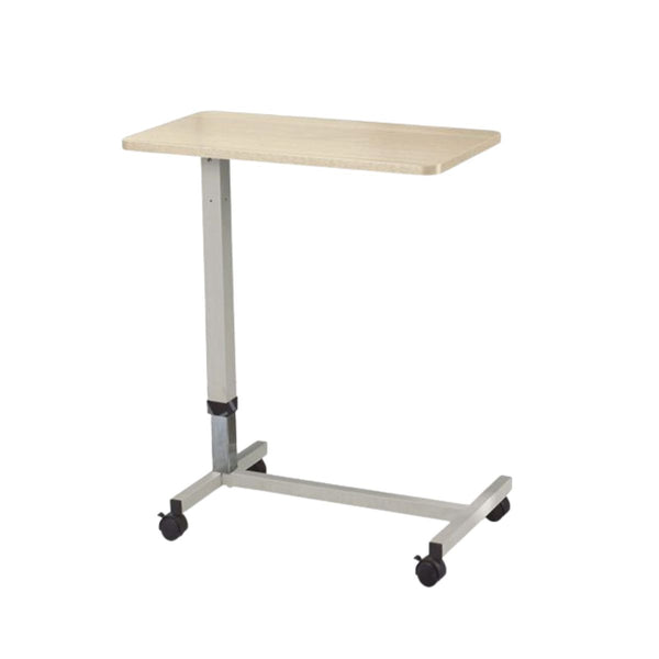 Height Adjustable Overbed Table with Wheels