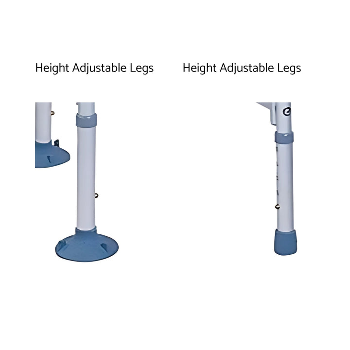 Height Adjustable Aluminum Transfer Bench and Bariatric Shower Chair