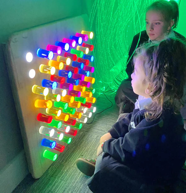 SnuzzleMart LED Peg Board 8 color With 121 holes for Acrylic Pegs