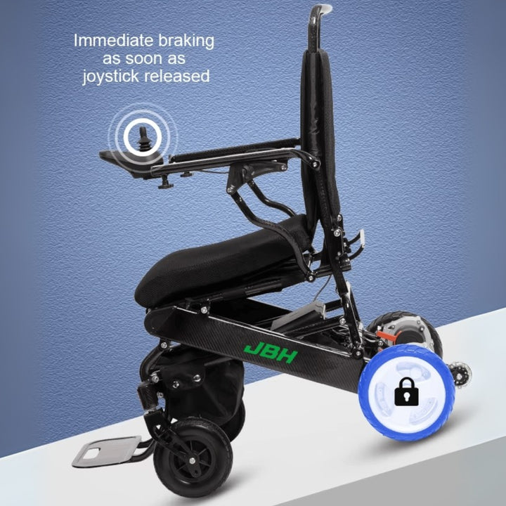 JBH Foldable Carbon Fiber Electric Wheelchair