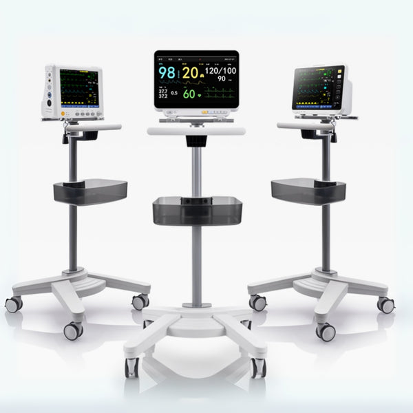 Multiparameter Patient Monitor with Trolly 