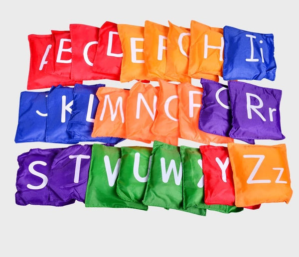 SnuzzleMart Sand Bag for Throwing English Alphabets 26pcs/set