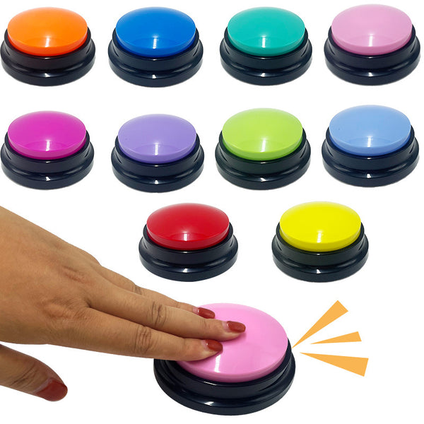 SnuzzleMart Talking Buttons Voice And Sound Recorders 4pcs/set