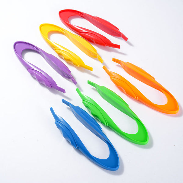 SnuzzleMart Jumbo Tweezers Kit 6PCS Sorting &amp; Counting Fine Motor Skill