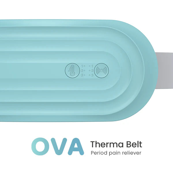 OVA Therma Belt – Portable Menstrual Heating Pad with Massage and Heat