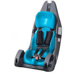 MPS Car Seat, Ext. Seat, Small, Chocolate/lilac