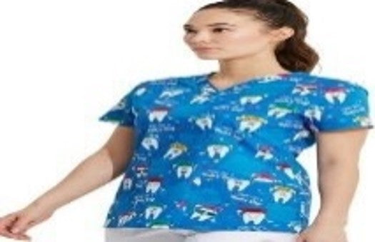 Pritned Scrubs