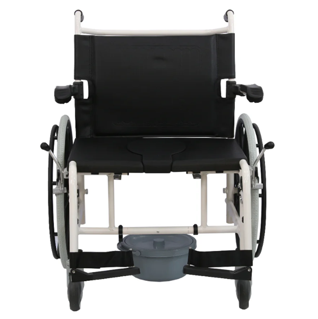 Aluminum Commode Wheelchair SW 20"/51cm