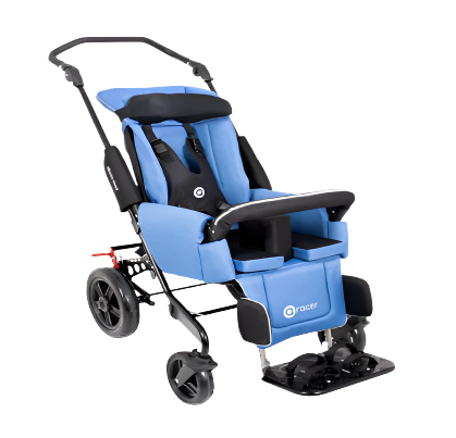 RACER™ enables carrying of children and adults with limited locomotor abilities. It can be used either in the patient’s
home and rehabilitation centers. 