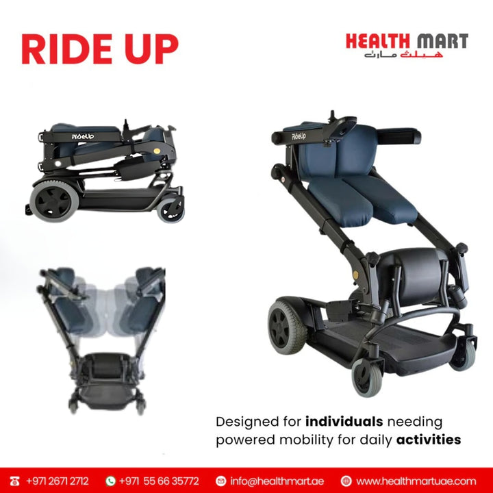 Rideup Powerful Electric Standing Wheelchair 