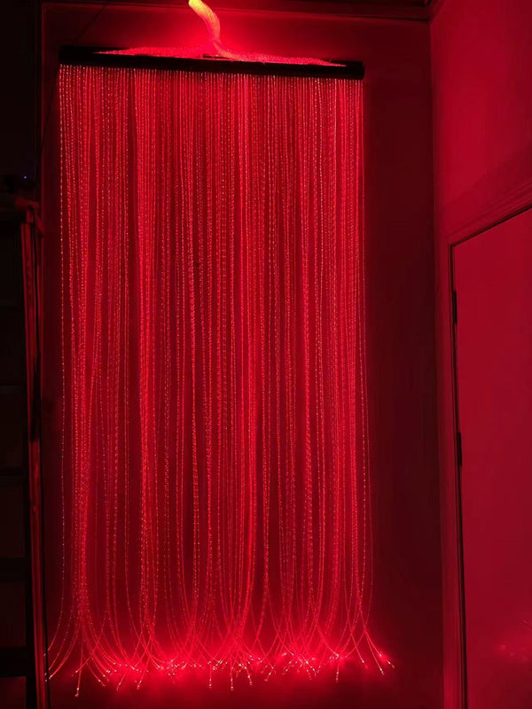 SnuzzleMart Fiber Optic Curtain Light 2m x 100pcs