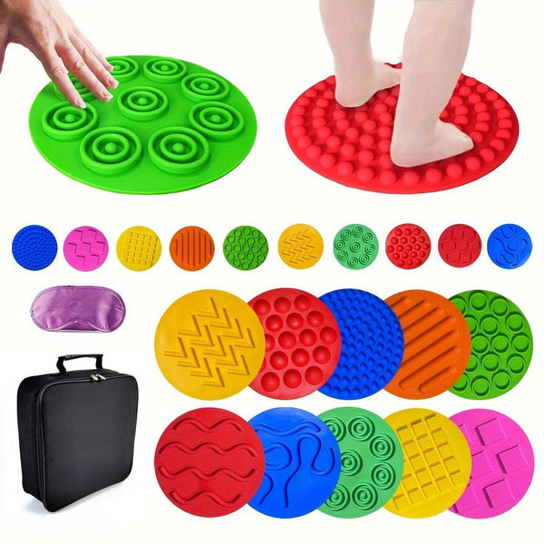SnuzzleMart Textured Floor Mat Matching Game