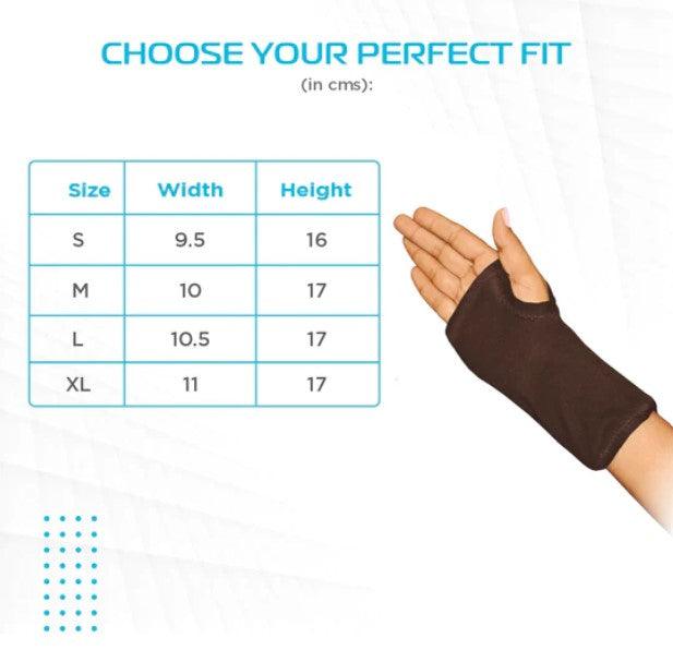 Carpal Wrist Support (Mild Support) | Wrist Support with Splints for Firm Position - Health Mart