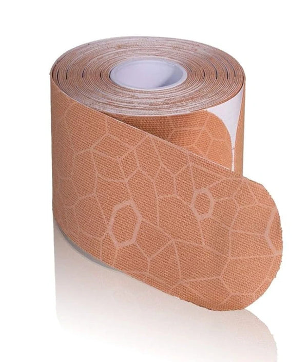 Kinesiology Tape Bulk Roll - Beige/Beige Print