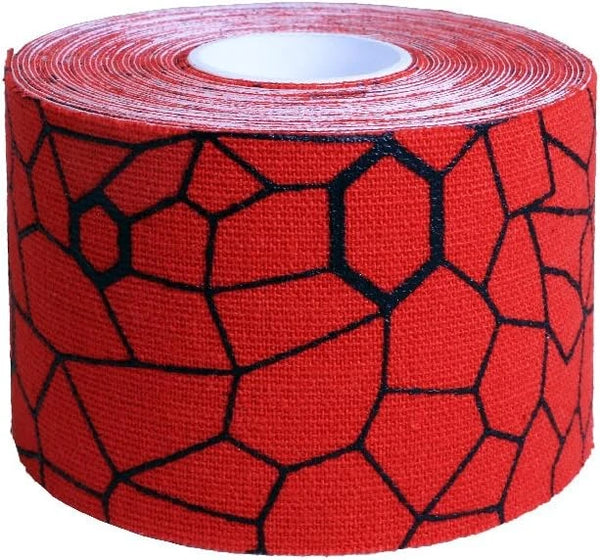 Kinesiology Tape - Hot Red/Black Print