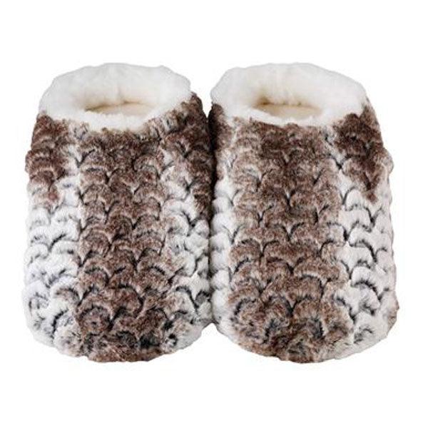 Fawn Faux Fur Mule Slippers