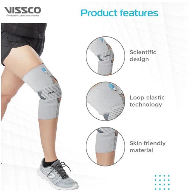 Knee Wrap With Loop Elastic Technology | Provides optimum Compression & support to the Knee - Health Mart