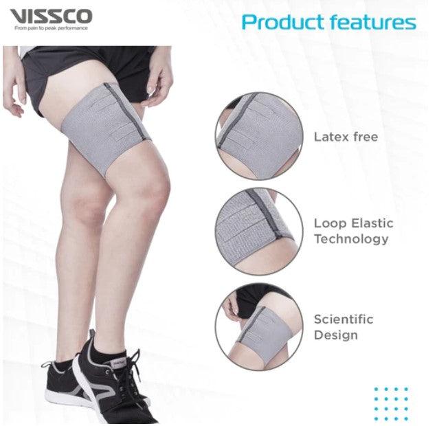 Loop Elastic Support (Thigh Support) | Provides Optimum Compression to Relieve Pain & Improves Blood Circulation - Health Mart