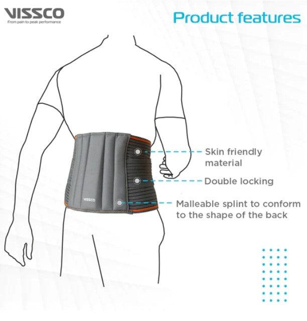 Lumbocare (Lumbo Sacral Belt) | Provides Support to the Lower Back | Pain solution for Back and Abdomen (Grey) - Health Mart