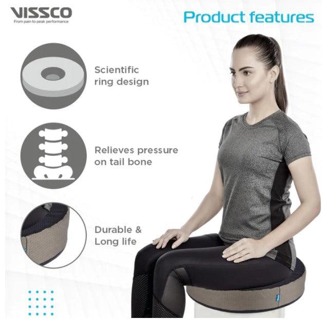 Round Ring Cushion Pillow | Provides Cushioned Seating to reduce Pain & Discomfort - Health Mart