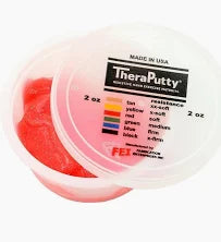 SP PUTTY MED,SFT RED, 2 OZ