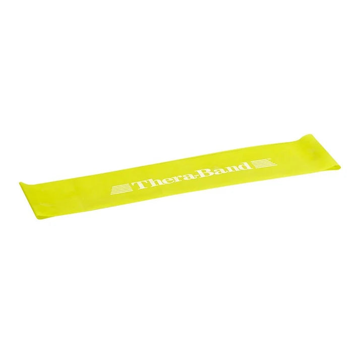 Yellow/Thin Theraband Exercise Band Loops - Health Mart