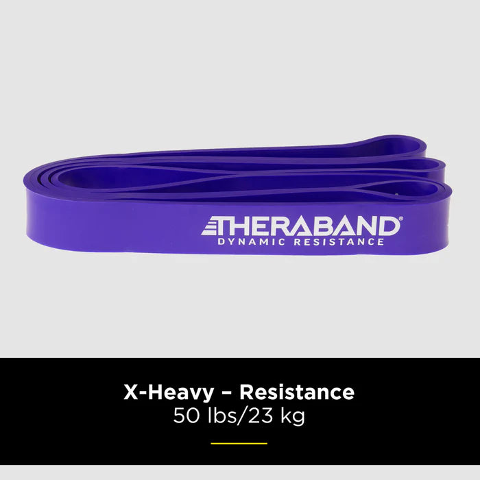 THERABAND HIGH RESISTANCE BAND | Set of 2 Resistance Bands (1 - Heavy & 1- X Heavy) - Health Mart