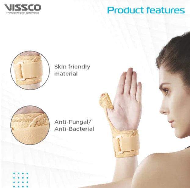 Thumb Spica Support for Both Left/Right - Locks the Thumb Free Hand Movement for Men & Women | Thumb Injuries, Pain Solution for Ligament laxity - Health Mart